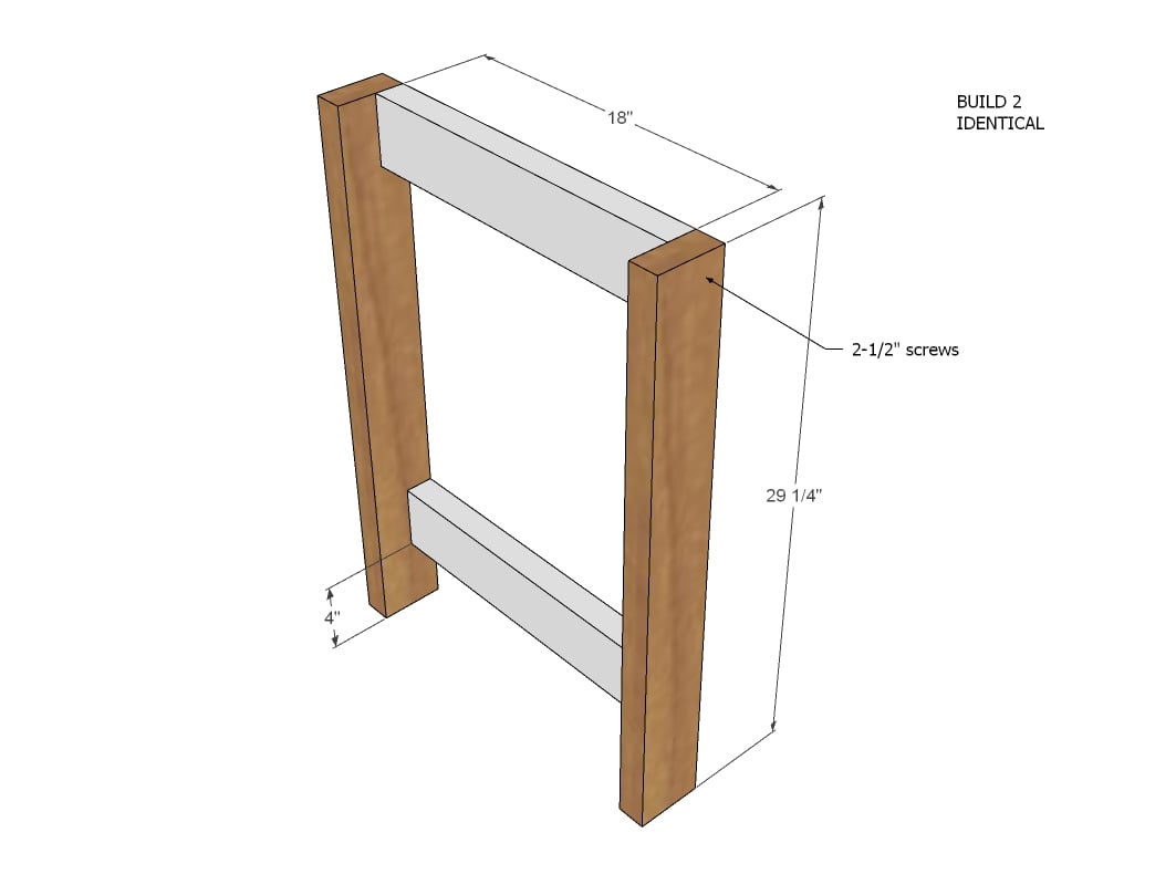 Brookstone Desk Ana White